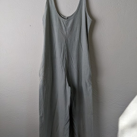 Wild Harvest Studios Blue Sleeveless Jumpsuit - Picture 4 of 10